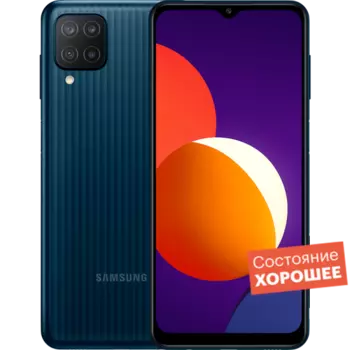 Смартфон Samsung Galaxy M12 64GB Черный "Хорошее состояние"