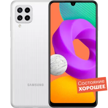Смартфон Samsung Galaxy M22 128GB Белый "Хорошее состояние"