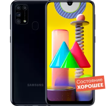 Смартфон Samsung Galaxy M31 128GB Черный "Хорошее состояние"
