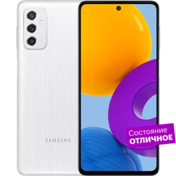 Смартфон Samsung Galaxy M52 5G 128GB Белый "Отличное состояние"