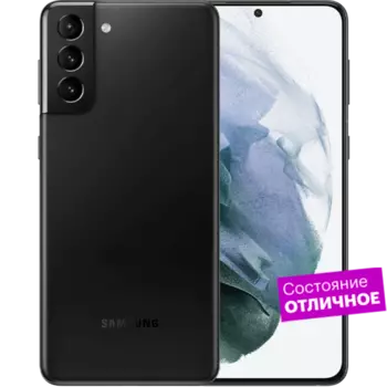 Смартфон Samsung Galaxy S21+ 128GB Черный фантом "Отличное состояние"