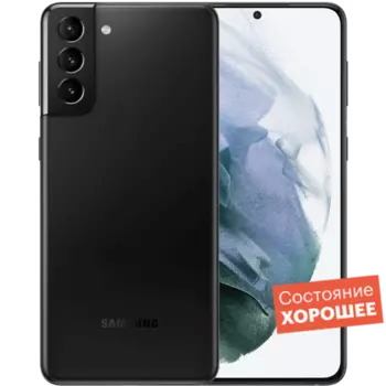 Смартфон Samsung Galaxy S21+ 128GB Черный фантом "Хорошее состояние"