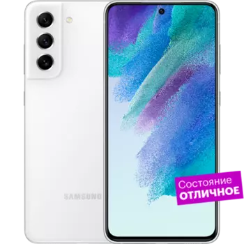 Смартфон Samsung Galaxy S21 FE 256GB Белый "Отличное состояние"