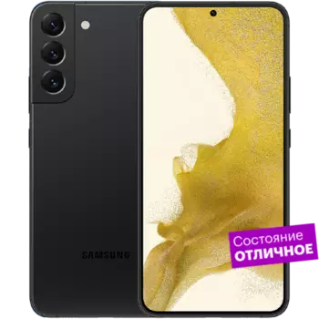 Смартфон Samsung Galaxy S22+ 128GB Черный фантом "Отличное состояние"