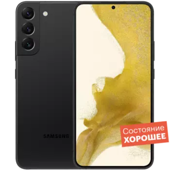Смартфон Samsung Galaxy S22 256GB Черный фантом "Хорошее состояние"