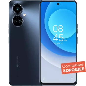Смартфон TECNO Camon 19 Pro 128GB Эко-черный "Хорошее состояние"