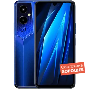 Смартфон TECNO Pova 4 128GB Голубой "Хорошее состояние"