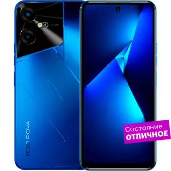 Смартфон TECNO Pova Neo 3 4/128GB Синий "Отличное состояние"