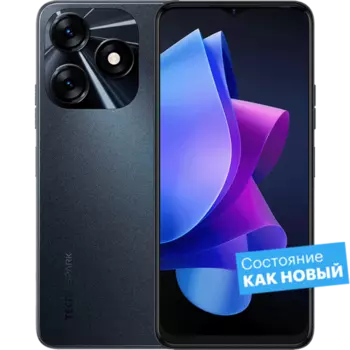 Смартфон TECNO Spark 10 4/128GB Черный "Как новый"