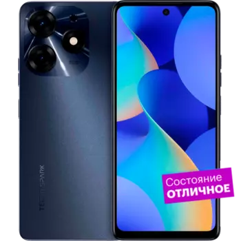 Смартфон TECNO Spark 10 Pro 128GB Черный "Отличное состояние"