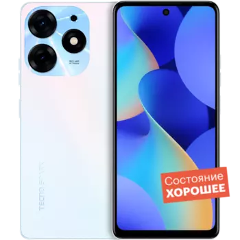 Смартфон TECNO Spark 10 Pro 256GB Белый "Хорошее состояние"