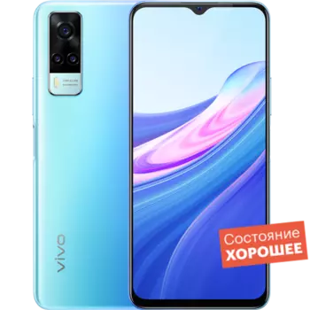 Смартфон Vivo Y31 64GB Голубой океан "Хорошее состояние"