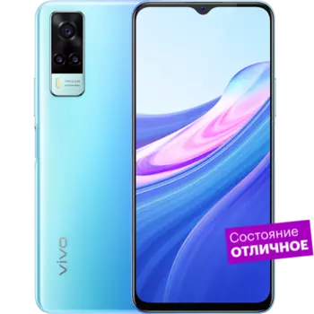 Смартфон Vivo Y31 64GB Голубой океан "Отличное состояние"