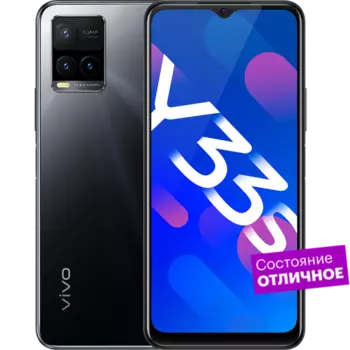 Смартфон Vivo Y33s 64GB Черное зеркало "Отличное состояние"