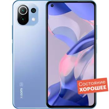 Смартфон Xiaomi 11 Lite 8/256GB 5G NE Bubblegum Blue "Хорошее состояние"