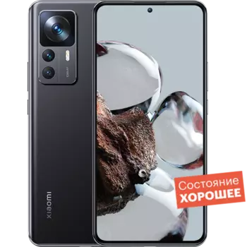 Смартфон Xiaomi 12T 128GB Black "Хорошее состояние"