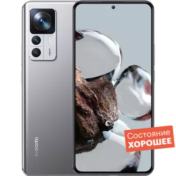 Смартфон Xiaomi 12T 256GB Silver "Хорошее состояние"