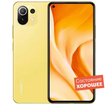 Смартфон Xiaomi Mi 11 Lite 8/128GB 5G Yellow "Хорошее состояние"