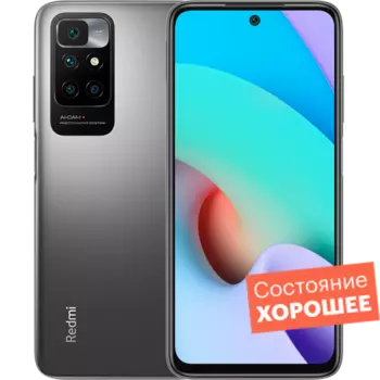 Смартфон Xiaomi Redmi 10 128GB Carbon Grey "Хорошее состояние"