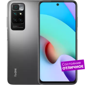 Смартфон Xiaomi Redmi 10 128GB Carbon Grey "Отличное состояние"