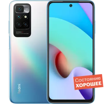 Смартфон Xiaomi Redmi 10 128GB Sea Blue "Хорошее состояние"