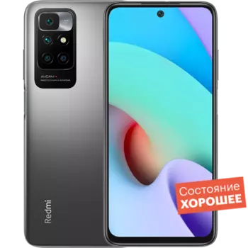 Смартфон Xiaomi Redmi 10 64GB Carbon Grey "Хорошее состояние"