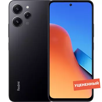 Смартфон Xiaomi Redmi 12 4/128GB Midnight Black уцененный товар