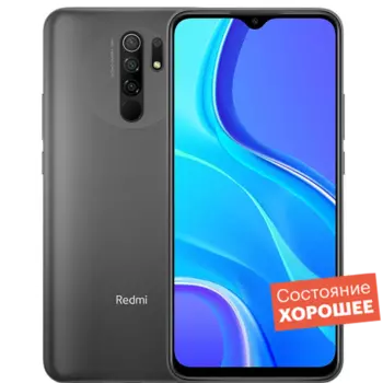 Смартфон Xiaomi Redmi 9 64GB Carbon Grey "Хорошее состояние"