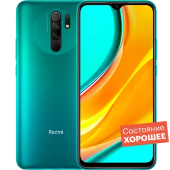 Смартфон Xiaomi Redmi 9 64GB Ocean Green "Хорошее состояние"