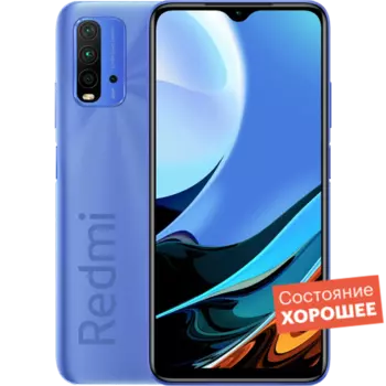 Смартфон Xiaomi Redmi 9T 64GB Twilight Blue "Хорошее состояние"