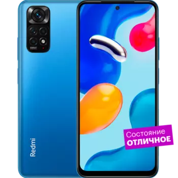 Смартфон Xiaomi Redmi Note 11S 6\128GB Twilight Blue "Отличное состояние"