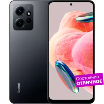 Смартфон Xiaomi Redmi Note 12 4/128GB Onyx Gray "Отличное состояние"