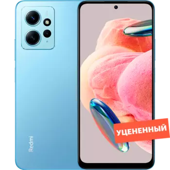 Смартфон Xiaomi Redmi Note 12 4/128GB Ice Blue уцененный товар