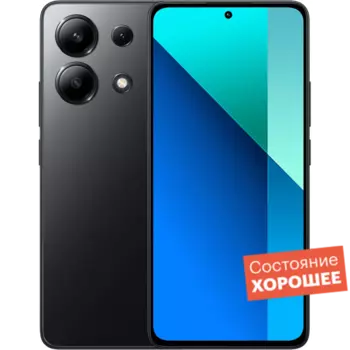 Смартфон Xiaomi Redmi Note 13 4/256 GB Black "Хорошее состояние"