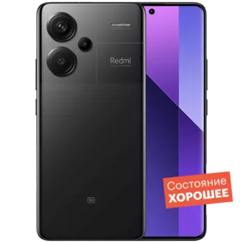Смартфон Xiaomi Redmi Note 13 Pro+ 5G 12/512GB Midnight Black "Хорошее состояние"