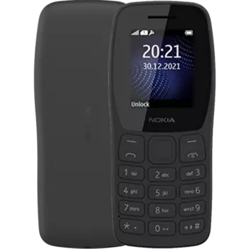Телефон Nokia 105 (2022) Dual SIM Черный