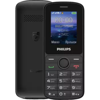 Телефон Philips Xenium E2101 Черный