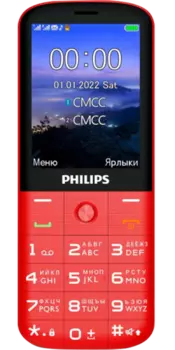 Телефон Philips Xenium E227 Красный