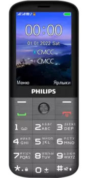 Телефон Philips Xenium E227 Темно-серый