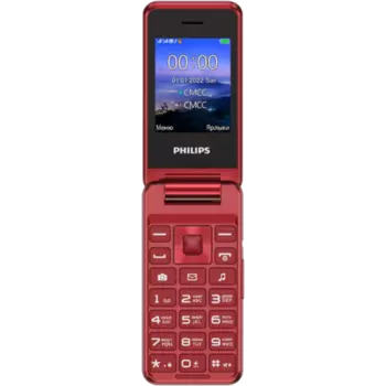 Телефон Philips Xenium E2601 Красный