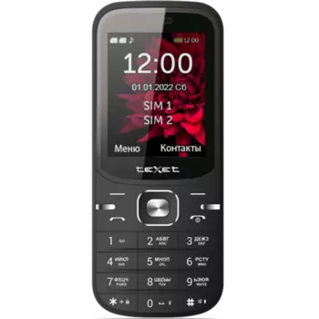 Телефон Texet TM-219 Черный
