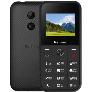 Телефон Xenium X718, черный