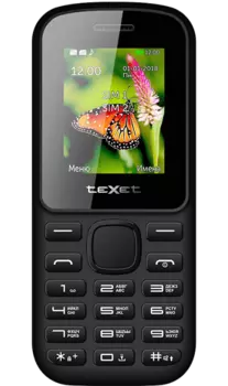 Телефон Texet TM-130 Черный