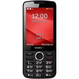 Телефон Texet TM-308 Черно-красный