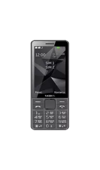 Телефон Texet TM-D324 Серый