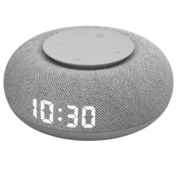 Умная колонка VK Капсула Мини с голосовым помощником Марусей, светлый серый MRC02GY