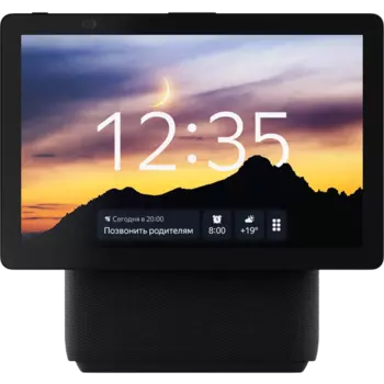 Умная колонка Яндекс Станция Дуо Макс, черная