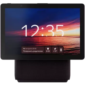 Умная колонка Яндекс Станция Дуо Макс, красная