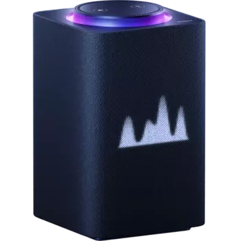 Умная колонка Яндекс Станция Макс с Zigbee, синяя