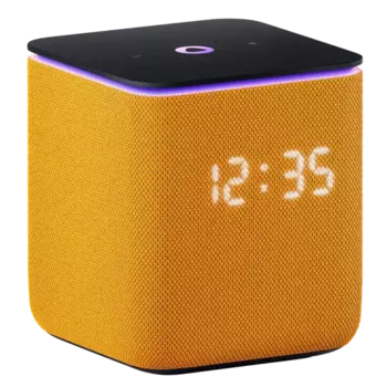 Умная колонка Яндекс Станция Миди с Алисой, оранжевый